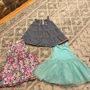5/$25 Lot of 3 Gap/ Old Navy /Carters Spring / Summer Dresses